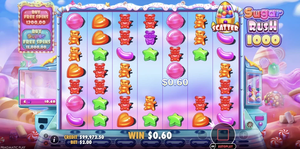 Sugar Rush 1000 Slot